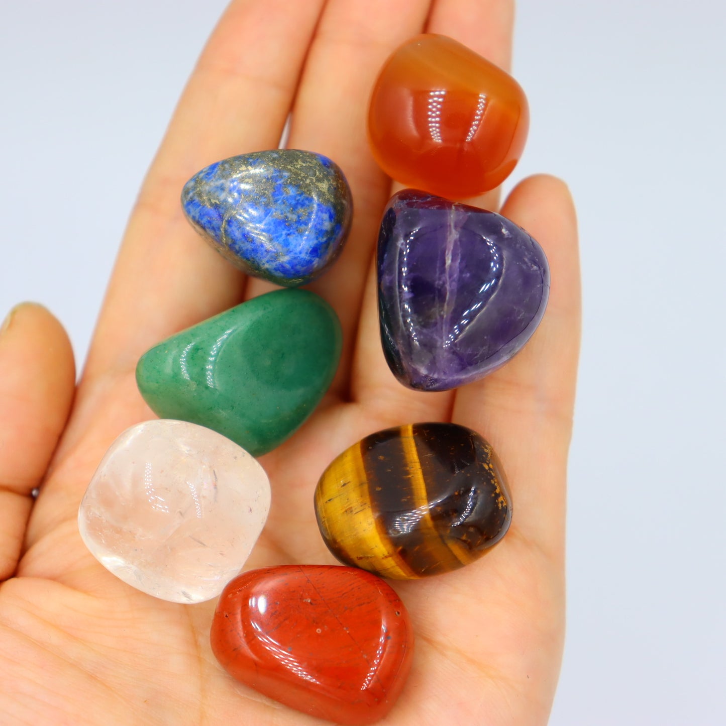 7 CHAKRA yoga energy gemstone